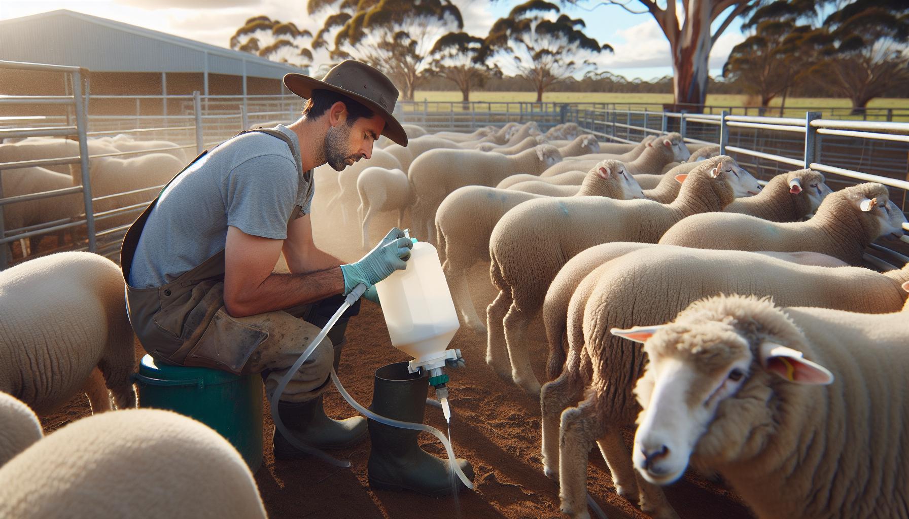Dosering och administration av får-drench