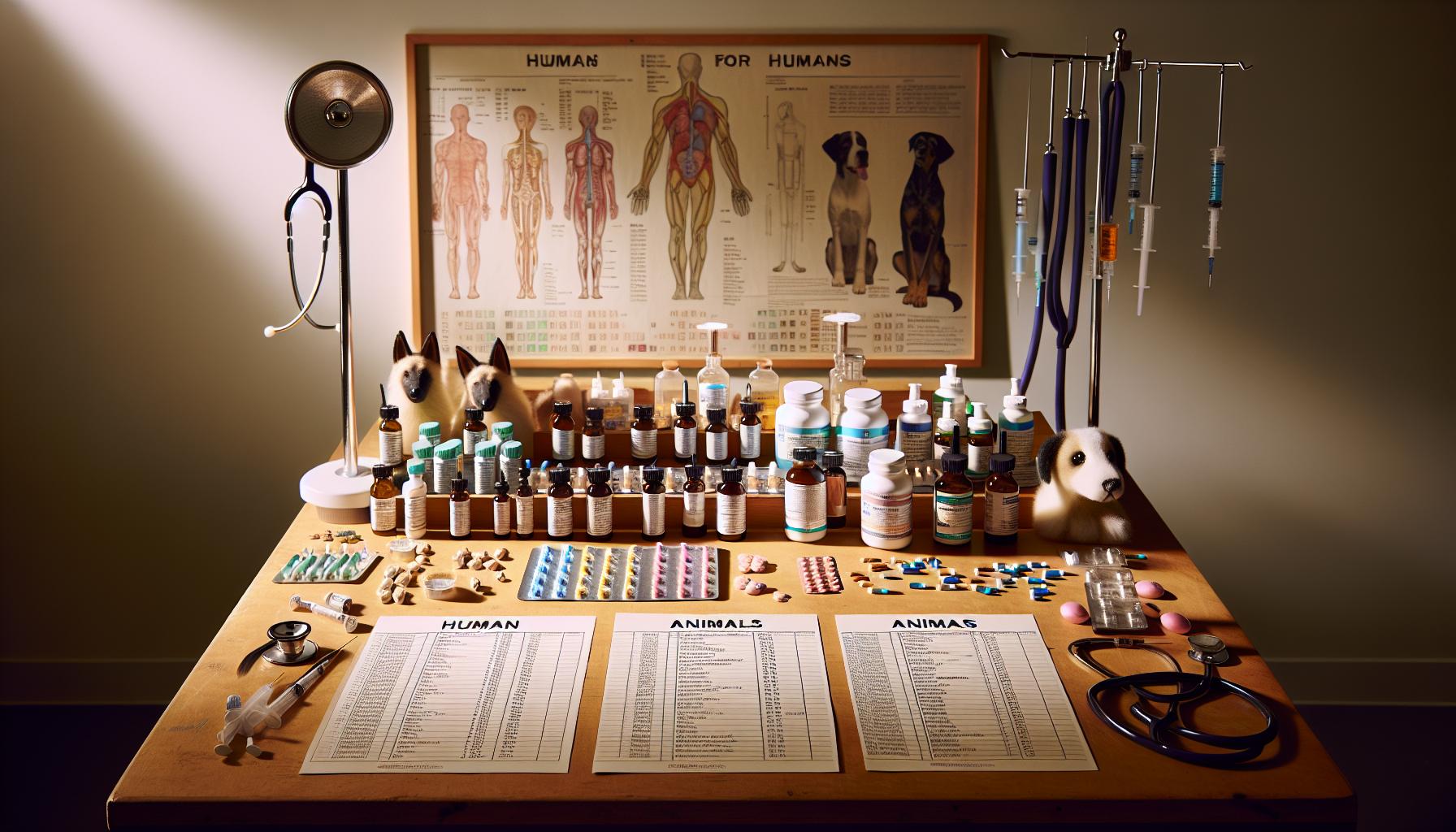 Doseringstabeller för Djur och Människor