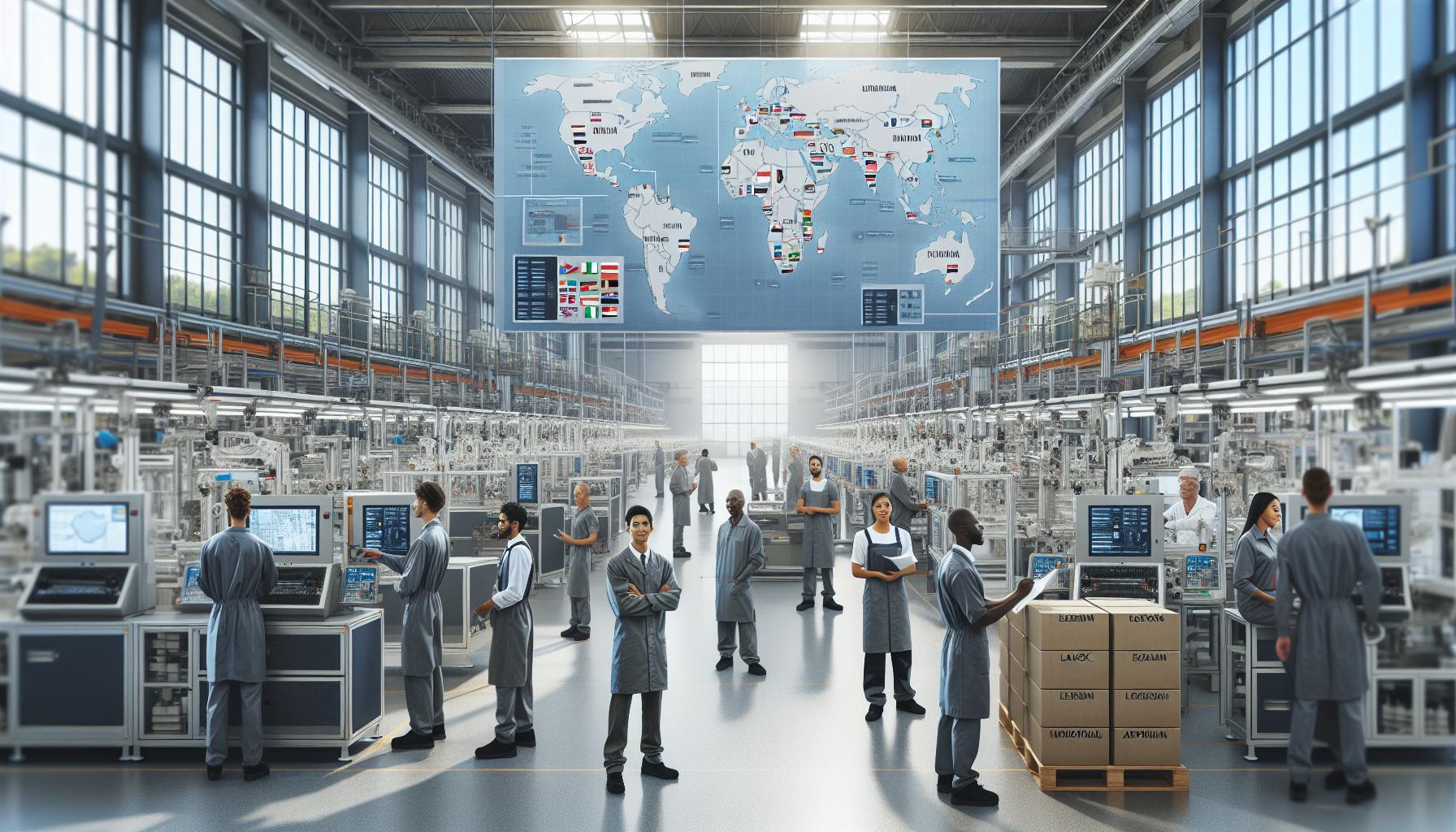 Fabriker och Tillverkningsprocesser Globala