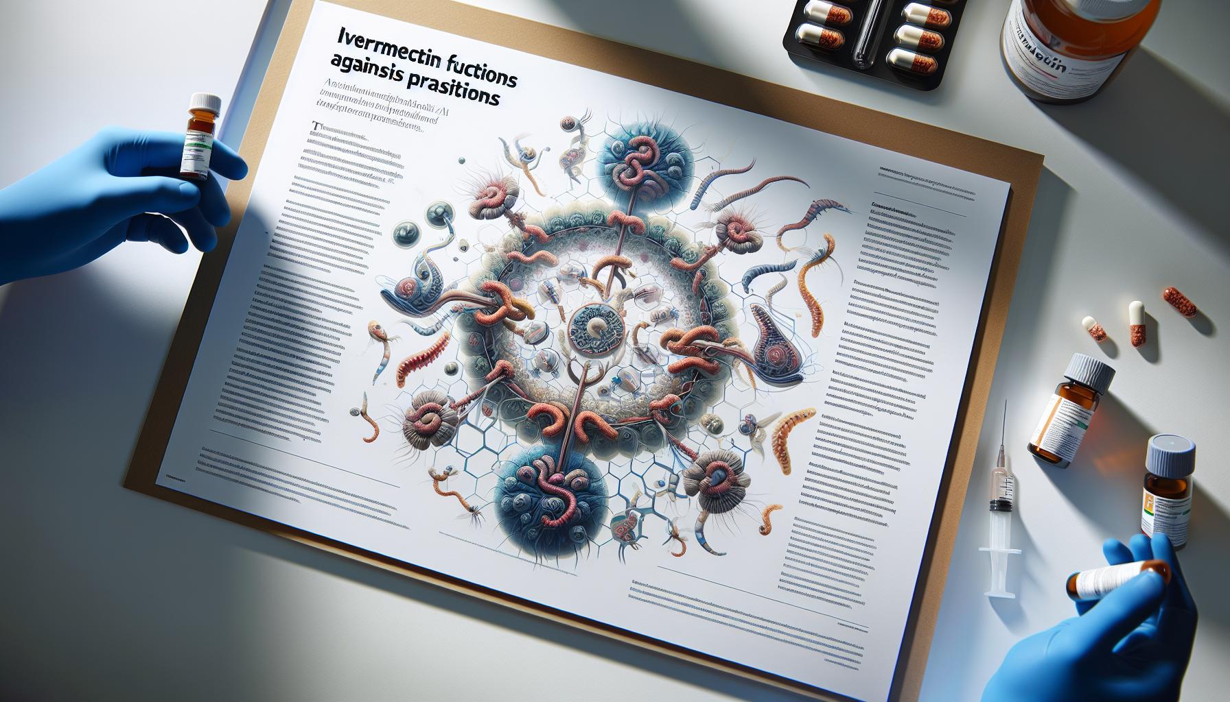 Hur Ivermectin fungerar mot parasitinfektioner