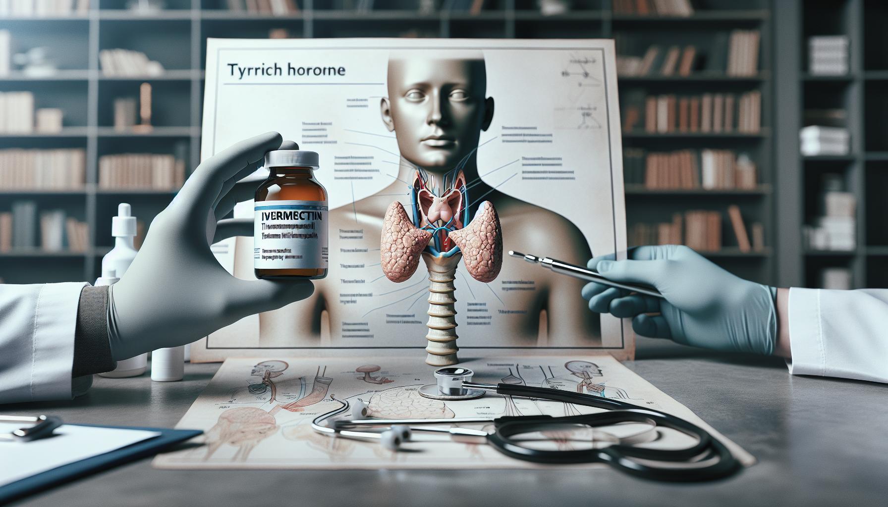 Interaktioner mellan Ivermectin och sköldkörtelhormoner