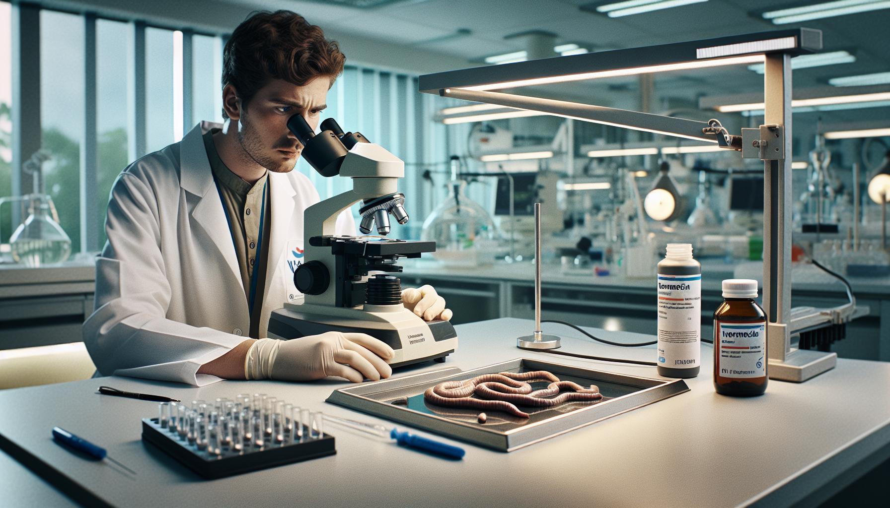 Ivermektinens användning mot bandmaskar: En översikt