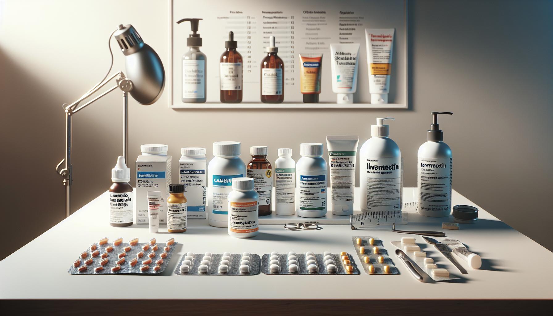 Jämförelse av Ivermektin med andra skabbbehandlingar