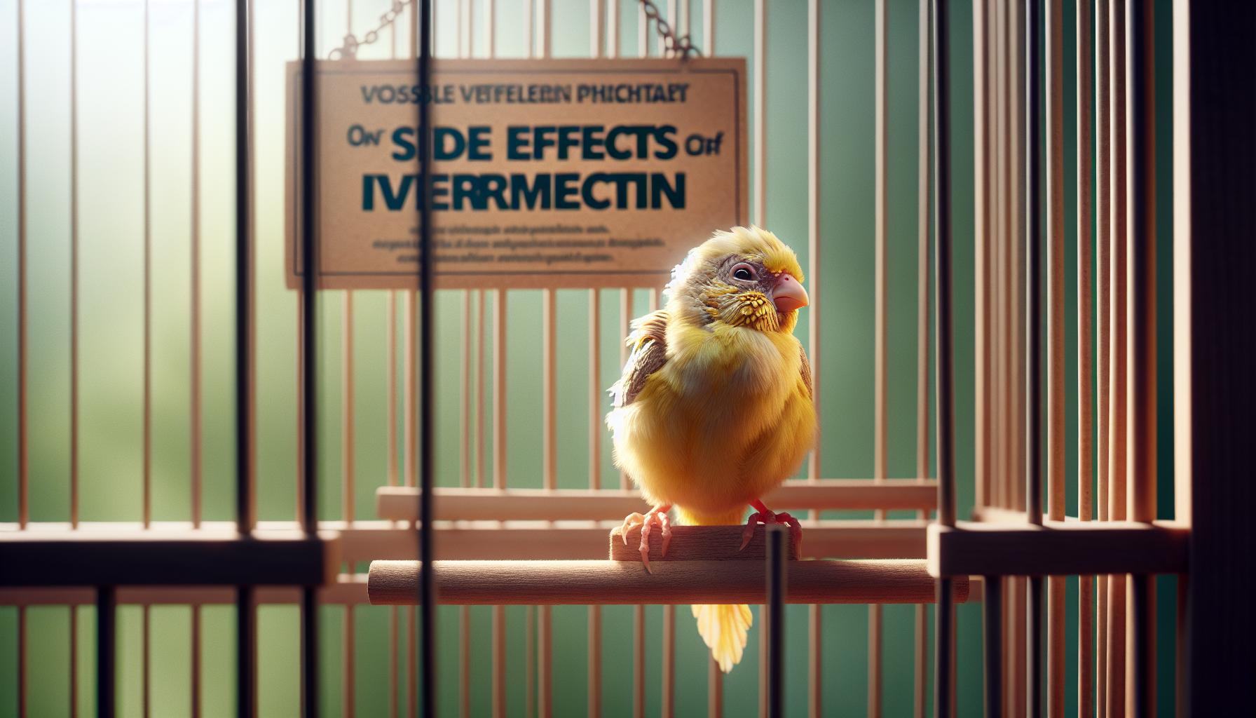 Möjliga biverkningar av Ivermectin hos kanariefåglar