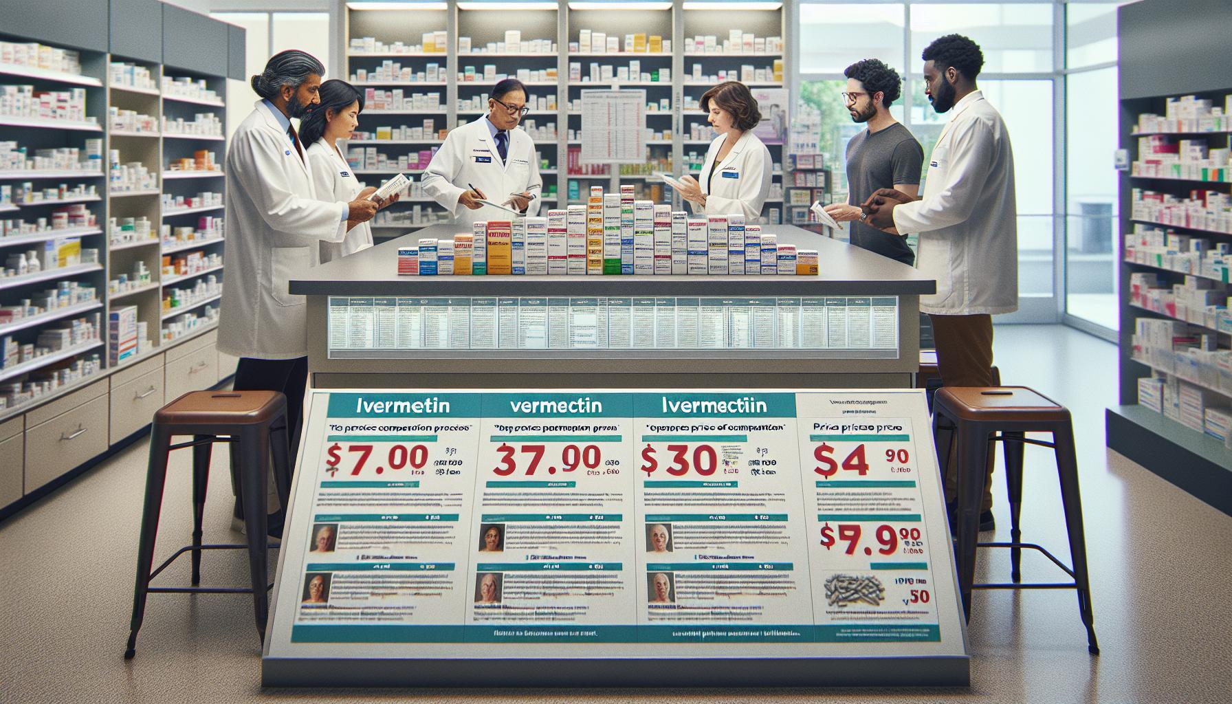 Priser för ivermektin: Jämförelse mellan olika apotek