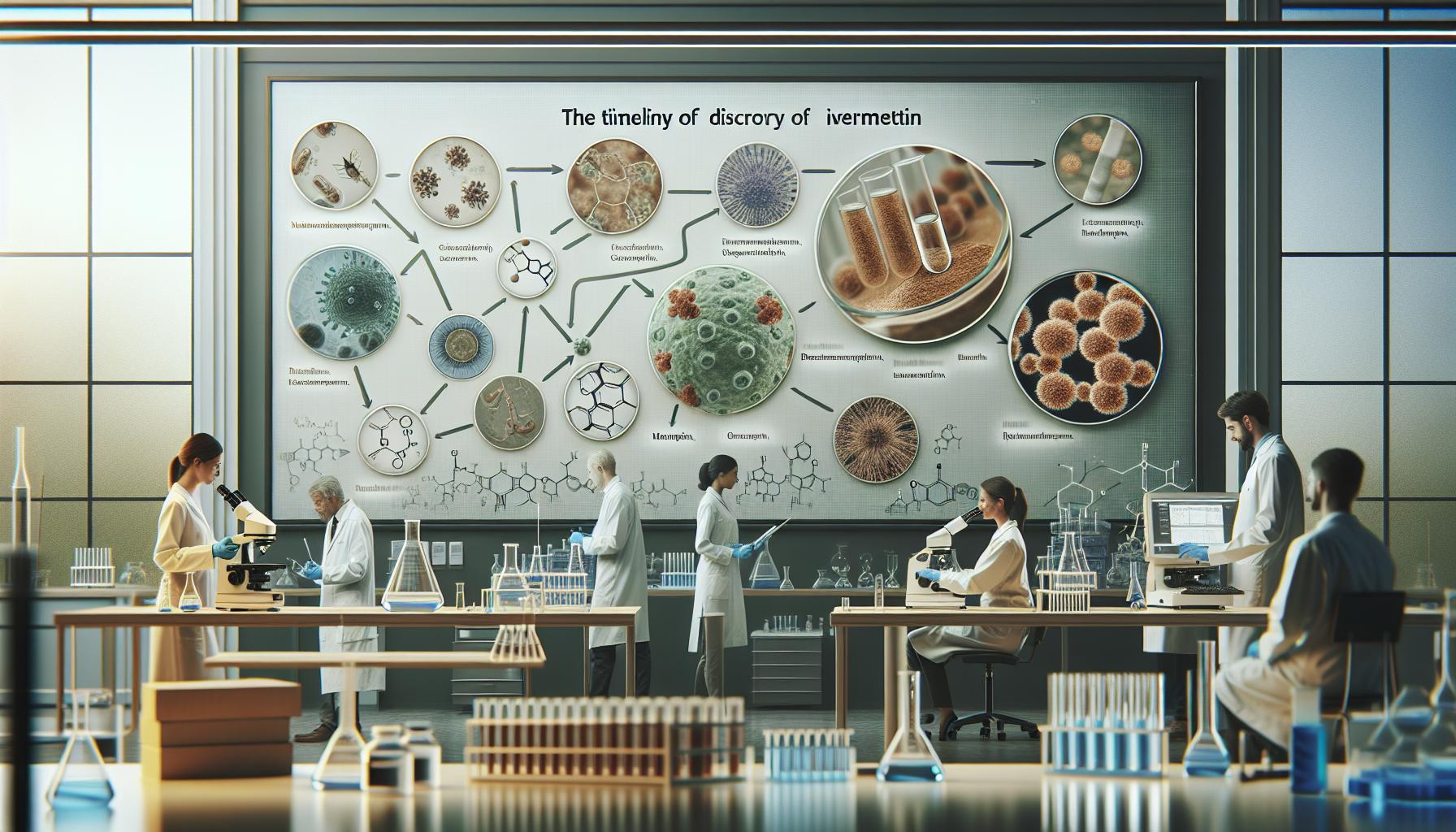 Ivermektin uppfunnen - Upptäckts Tidslinje﻿