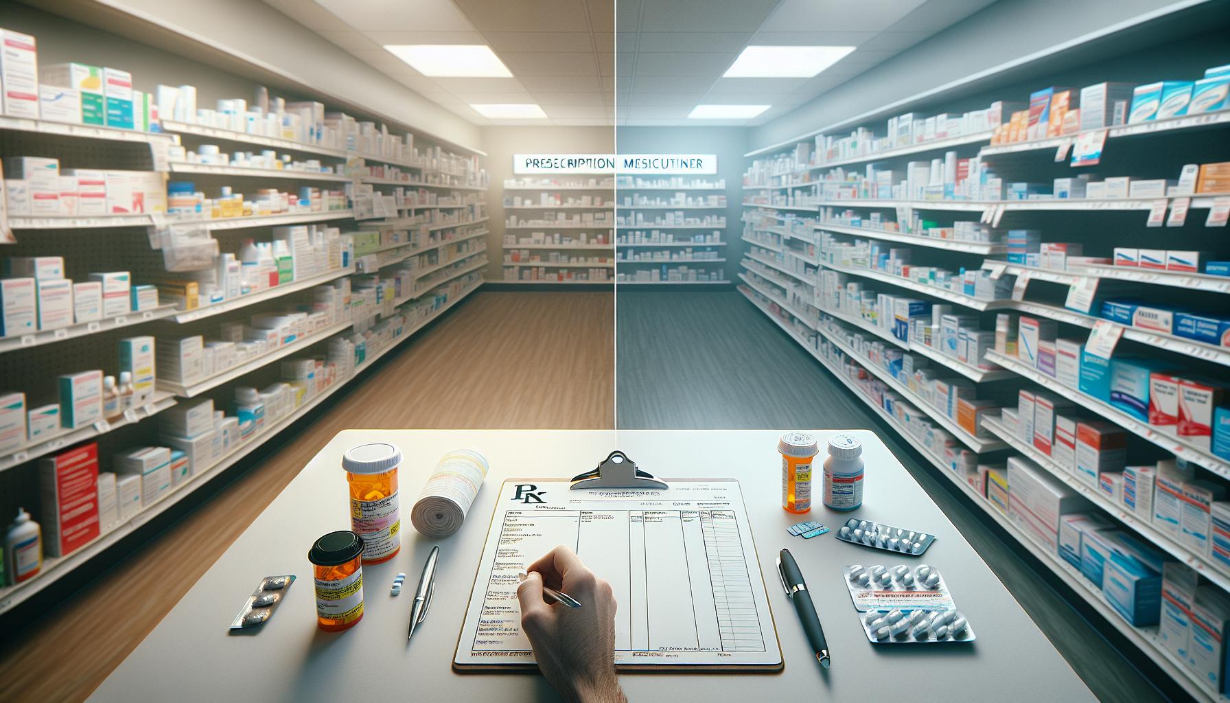 Skillnader mellan receptbelagda och receptfria preparat