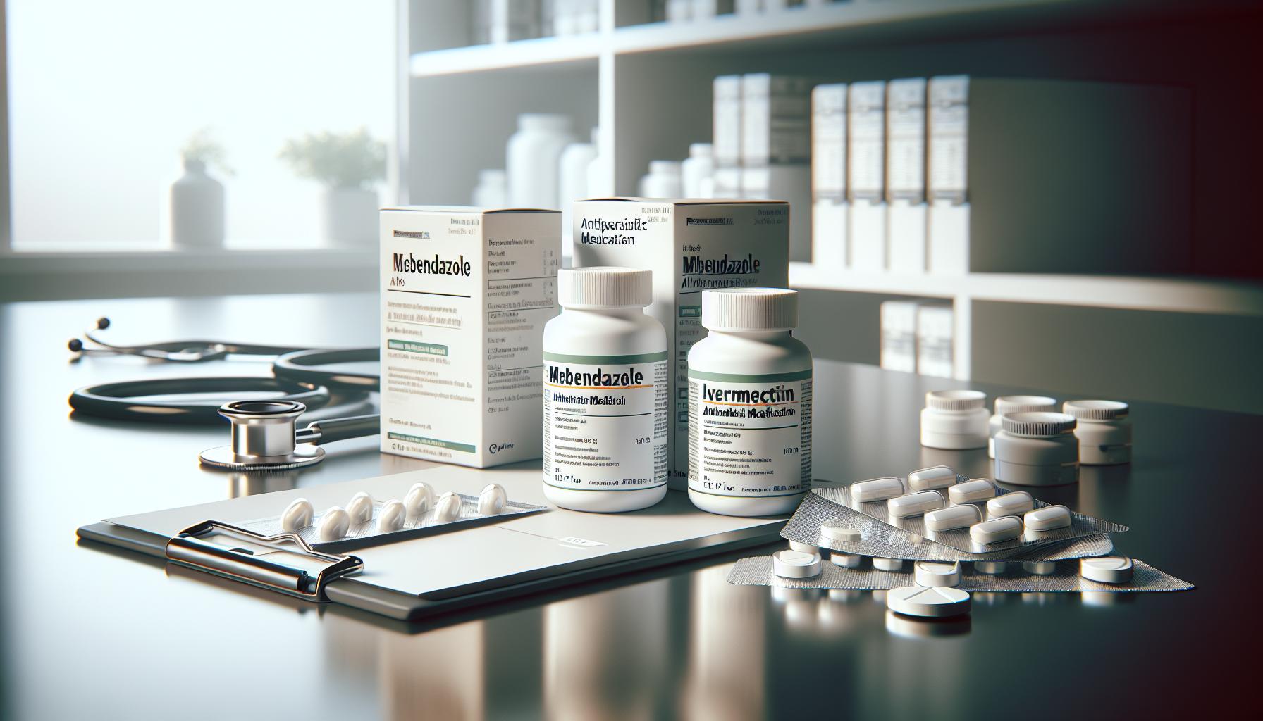 Vad är Mebendazol och Ivermectin?
