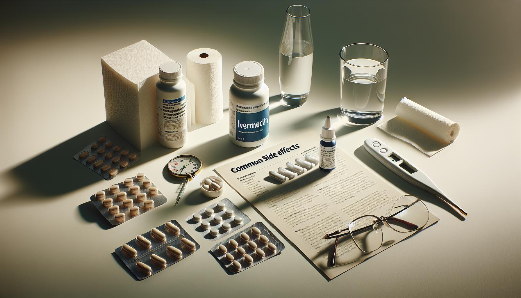 Vanliga biverkningar av Ivermektin